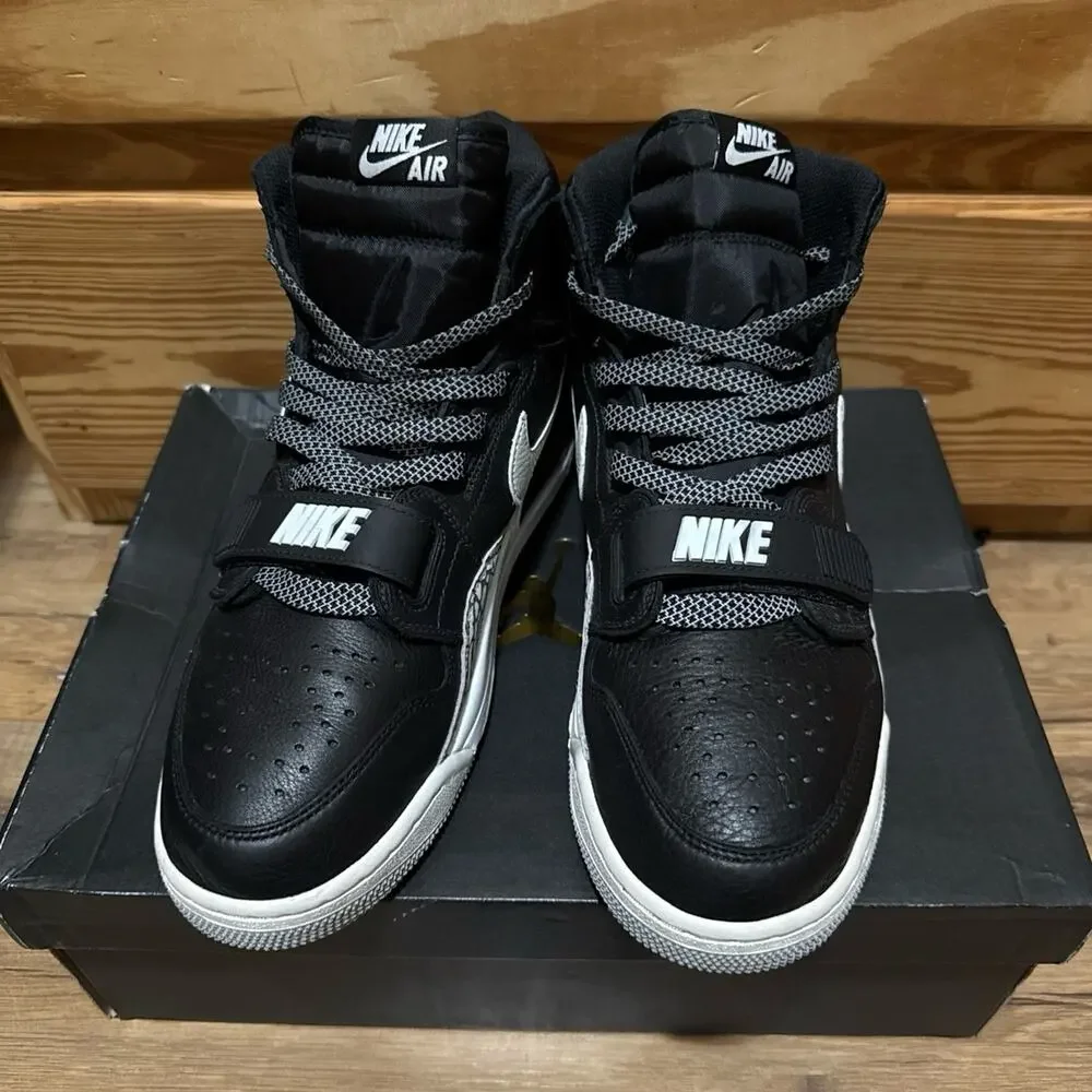 Air Jordan Legacy 312 Black White Cement AV3922-001 Size 11.5